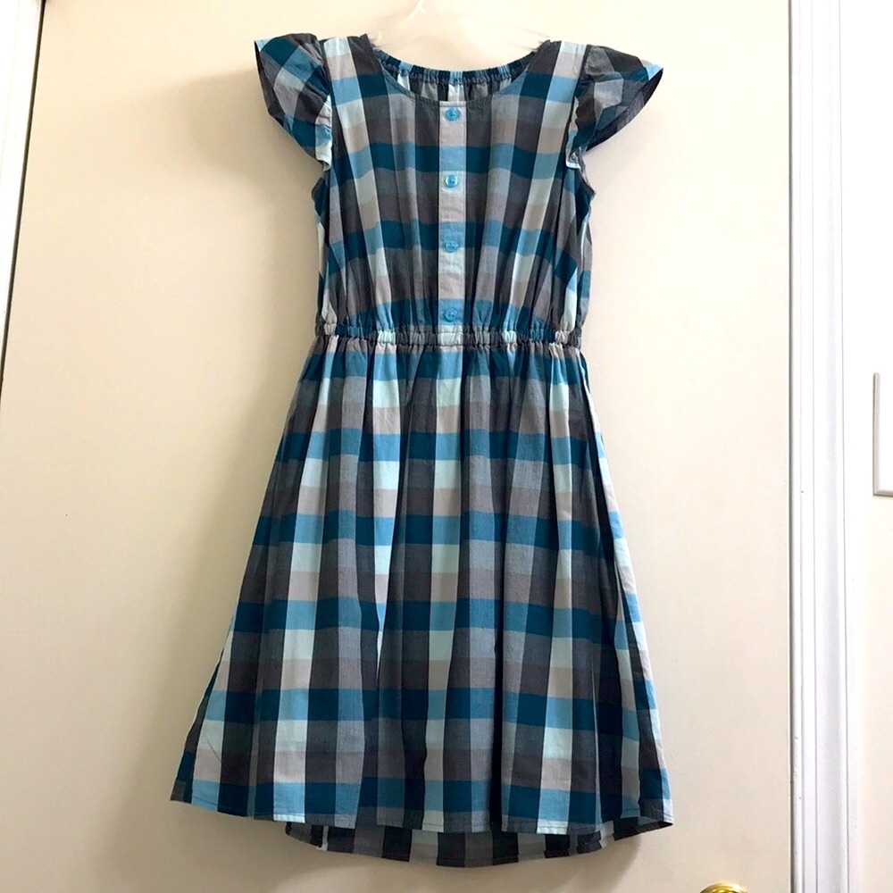Madras checked dress size 8 and 10